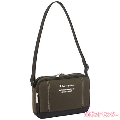 Champion チャンピオン ショルダーバッグ カーキ 61212-04KH なら 全