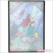 Ｄｉｓｎｅｙ　ディズニー　スタンド付ステンドグラス風まな板　リトルマーメイド　40067
