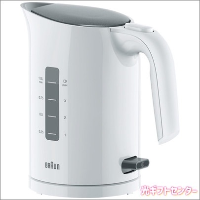 【ギフト】ブラウン ピュアイーズ ホワイト WK304AJ-WK3000WH 【北海道・沖縄・離島配送不可】 BRAUN ブラウン ピュアイーズ ホワイト WK304AJ-WK3000WH なら 全