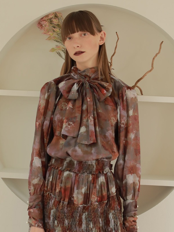 ヒメタウツクシサblouse | TOPS | MISSME BY CHALING 