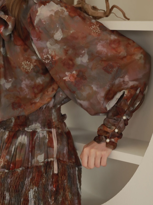 ヒメタウツクシサblouse | TOPS | MISSME BY CHALING 