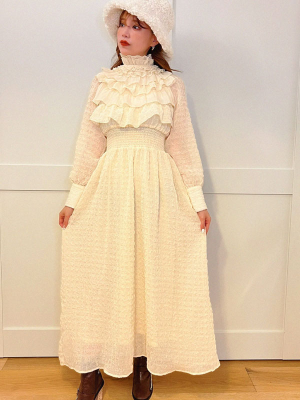 frill frill onepiece | BASIC | MISSME BY CHALING 