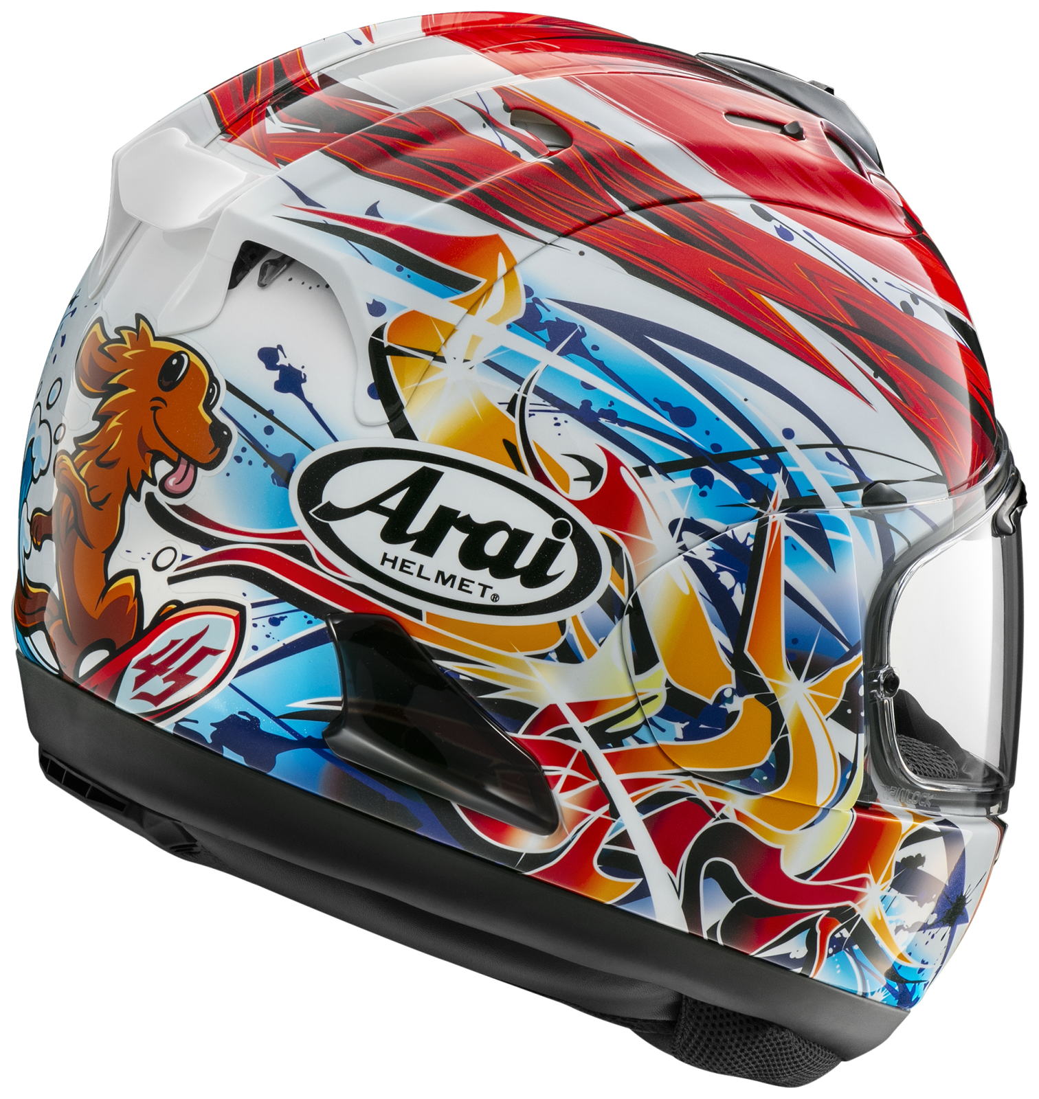 爆売り！ ARAI スポイラー付き ナガシマNAGASHIMA RX-7X セキュリティ・セーフティ