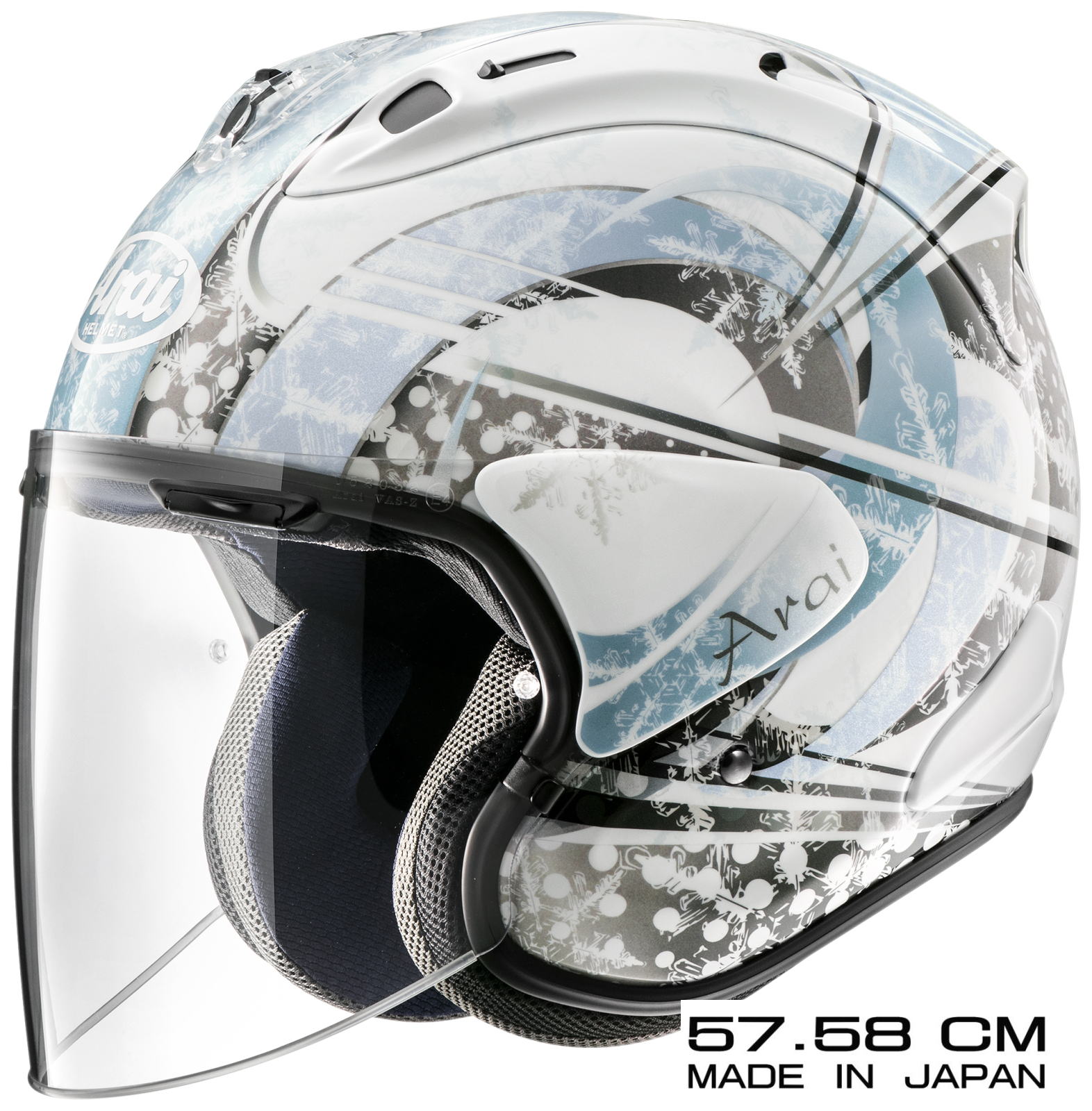 アライヘルメット VZラム スノードーム青 【VZ-RAM SNOW DOME