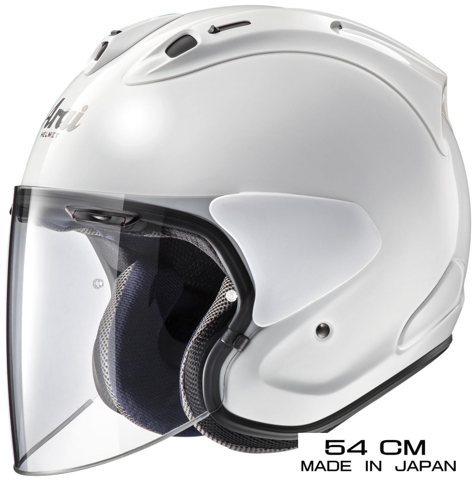 Arai VZ-RAM PLUS グラスホワイトMサイズ57〜58cm Amazon | アライ(Arai) バイクヘルメット ジェット VZ-RAM PLUS