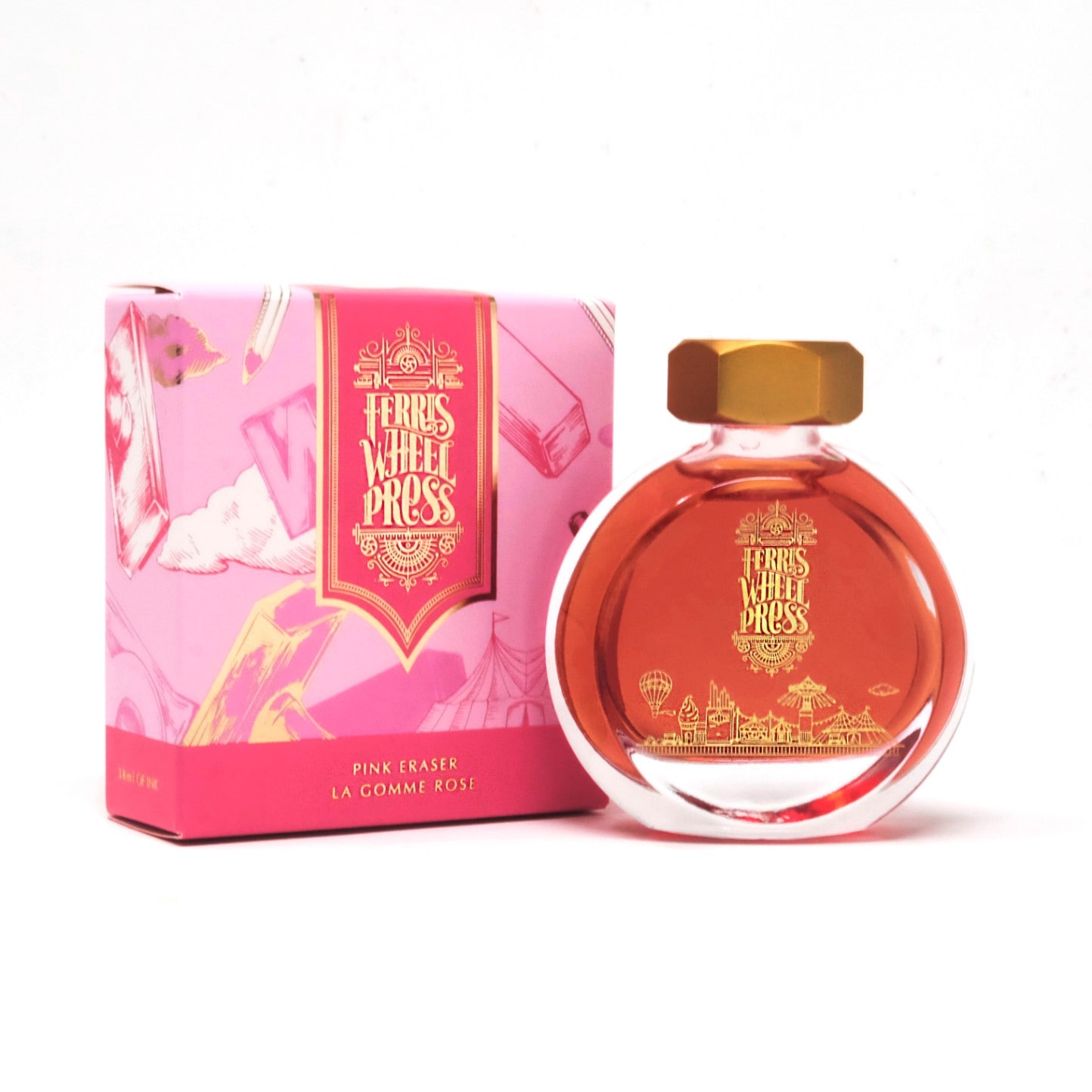 Ferris Wheel Press Pink Eraser Ink 38ml