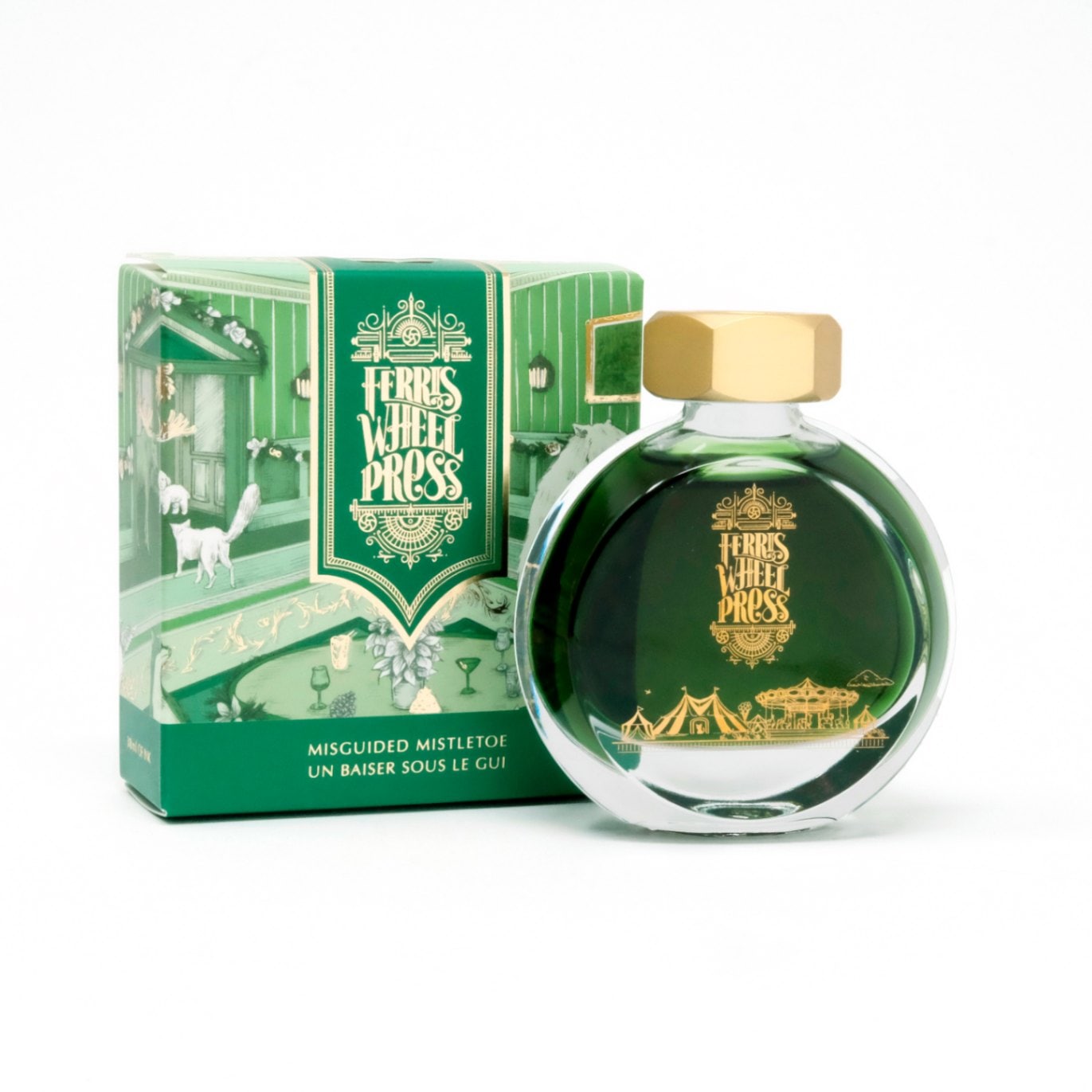 Ferris Wheel Press Misguided Mistletoe Shimmer Ink 38ml