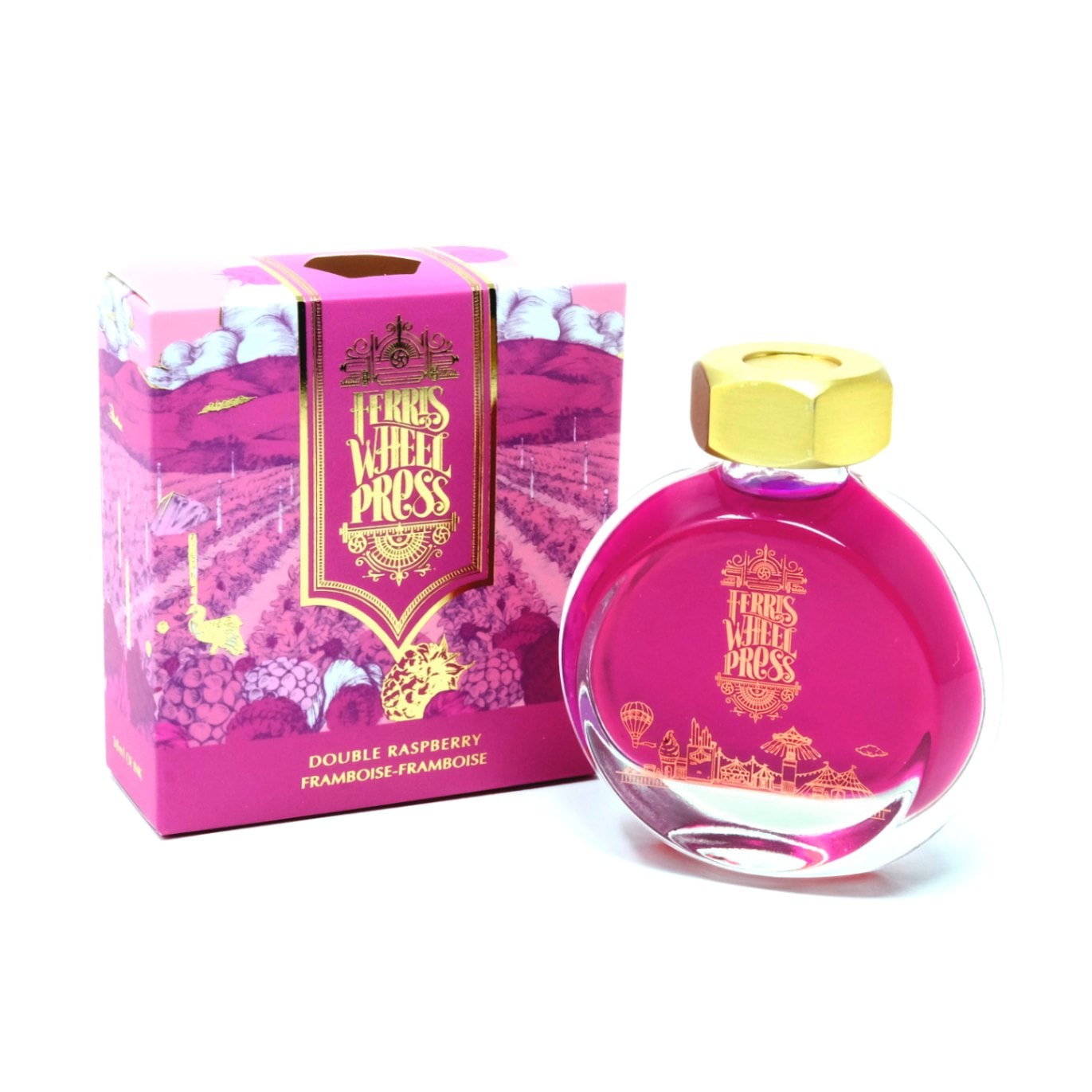 Ferris Wheel Press Double Raspberry Ink 38ml