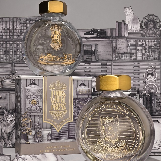 【7/5発売】Ferris Wheel Press The Print Shoppe Collection 【Leadcast Letters】 Ink 38ml