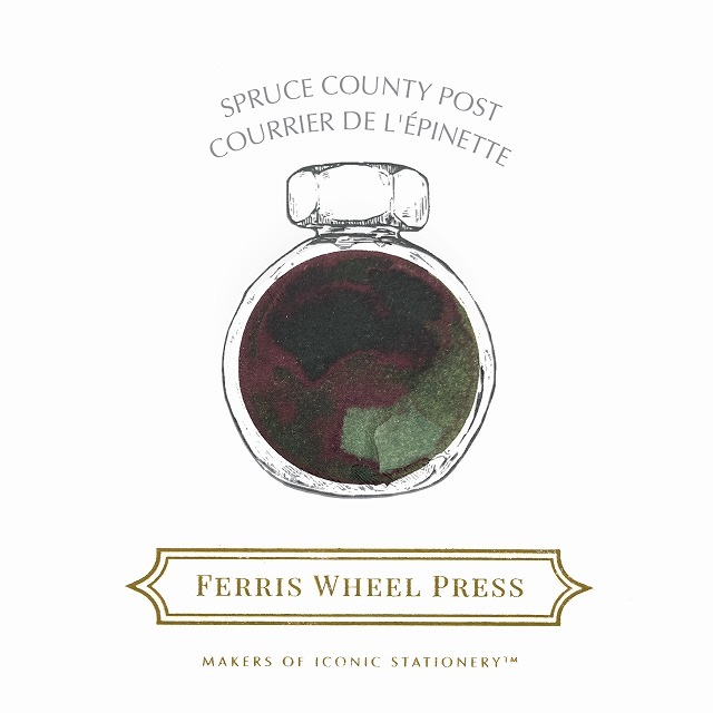 Ferris Wheel Press Spruce County Post Ink 38ml