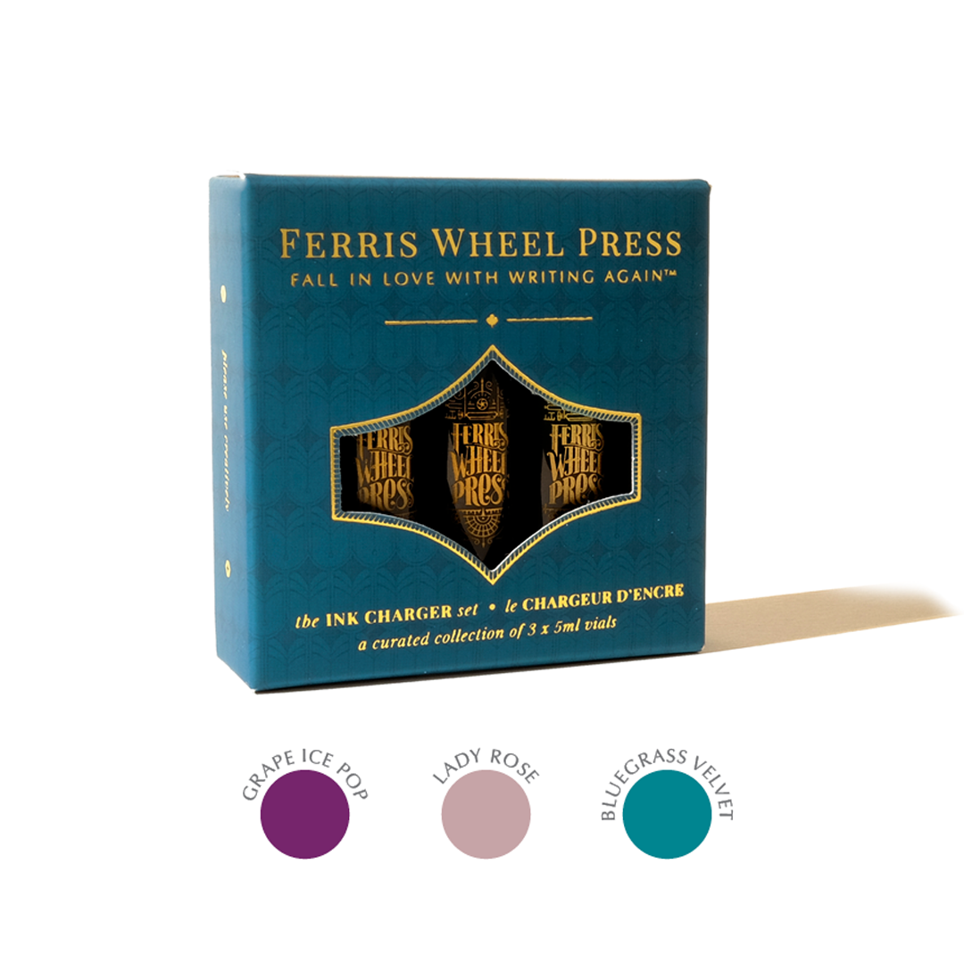 Ferris Wheel Press Ink Charger Set The Lady Rose Collection