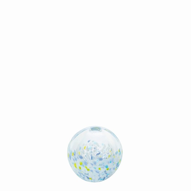 津軽びいどろ にほんの色 ふうけい 一輪挿し 雪の灯