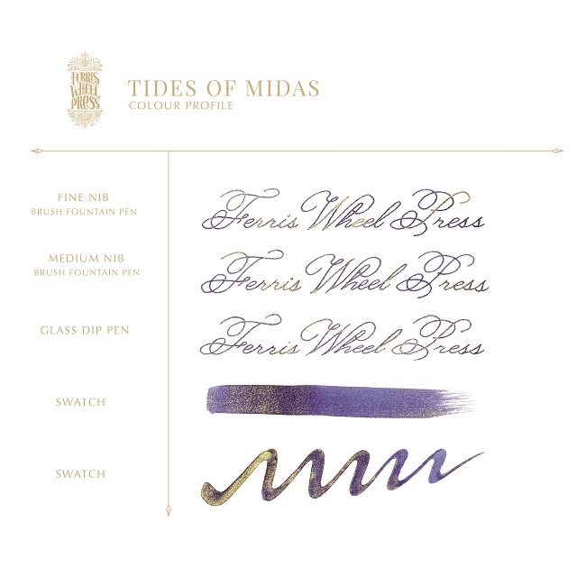 【12/6発売】Ferris Wheel Press FerriTales™ Once Upon a Time Collection 【Tides Of Midas】 Ink 20ml