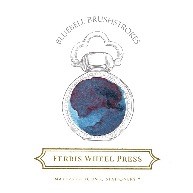 【1/3発売】Ferris Wheel Press Adventures of Moss Brothers Collection【Bluebell Brushstrokes】 Ink 38ml