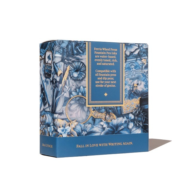 【1/3発売】Ferris Wheel Press Adventures of Moss Brothers Collection【Bluebell Brushstrokes】 Ink 38ml