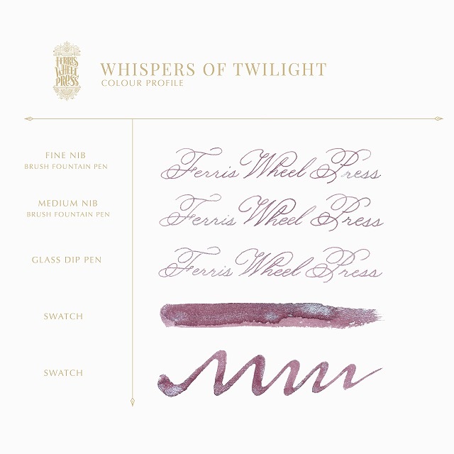 【4/4発売】Ferris Wheel Press FerriTales™ Bestiary Collection 【Whispers of Twilight】 Ink 20ml