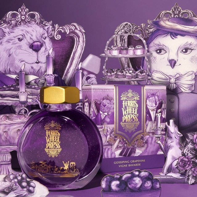 【5/2発売】Ferris Wheel Press Country Retreat Collection【Gossiping Grapevine】 Ink 38ml