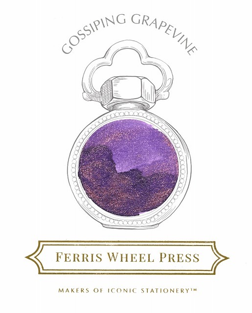【5/2発売】Ferris Wheel Press Country Retreat Collection【Gossiping Grapevine】 Ink 38ml