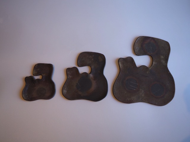 津軽金山焼 青森県プレート 小・中・大