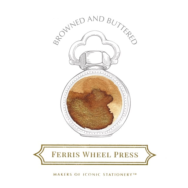【9/12発売】Ferris Wheel Press The Boulangerie Collection【Browned&Buttered】 Ink 38ml