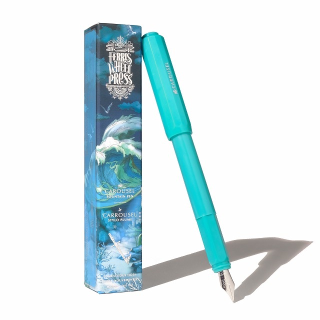 【限定品】Ferris Wheel Press Carousel Fountain Pen Limited Edition Tumultuous Tides
