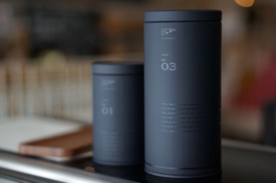 コノハト茶葉店 オリジナル茶缶 No.03（L）