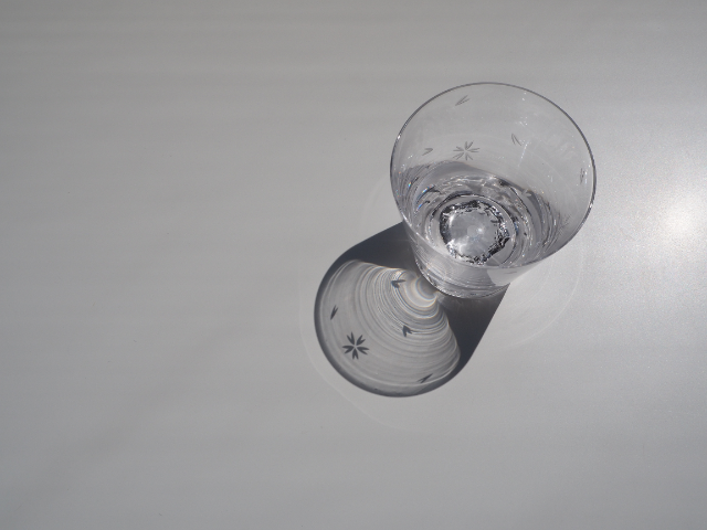 田島硝子 富士山ロック桜切子グラス