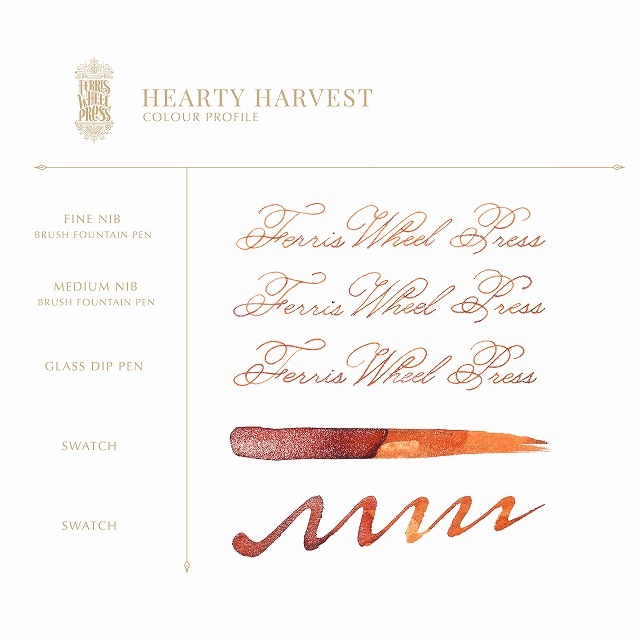 Ferris Wheel Press The　Frosted　Carnival Collection Hearty　Harvest Ink 38ml