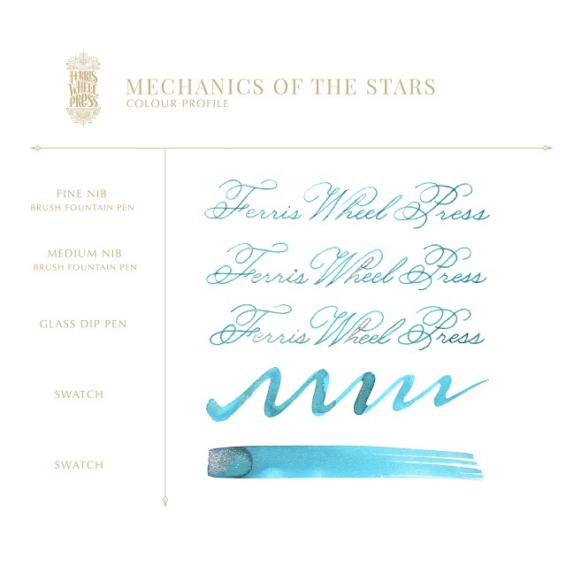 【12/5発売】Ferris Wheel Press Lost in Time Collection【Mechanics of the Stars】 Ink 38ml