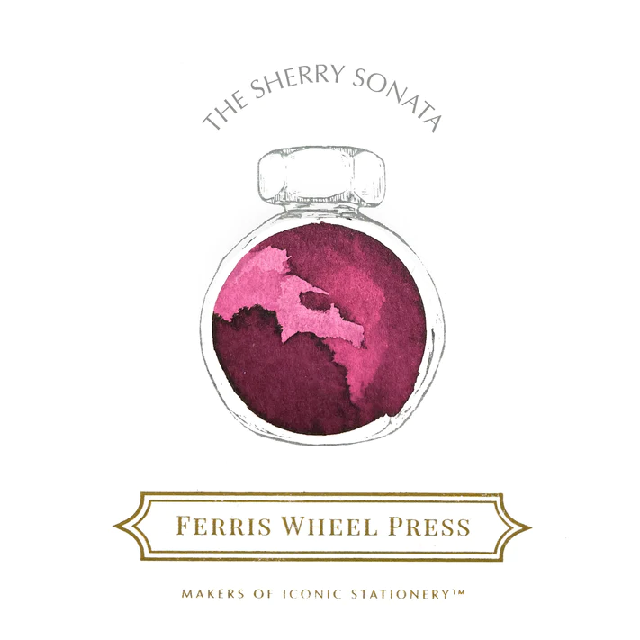 Ferris Wheel Press The Midnight Masquerade Collection 【The Sherry Sonata】 Ink 38ml INK-20-ED2402