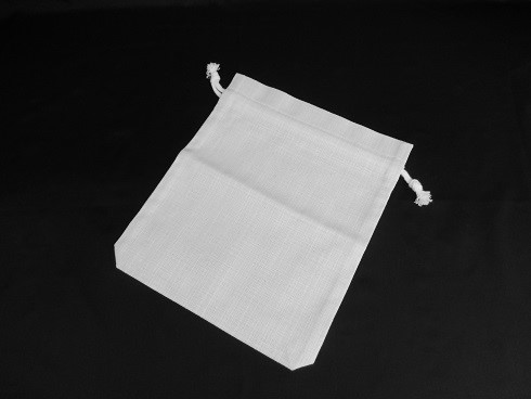 綿100％大判巾着 22×26cm　1枚