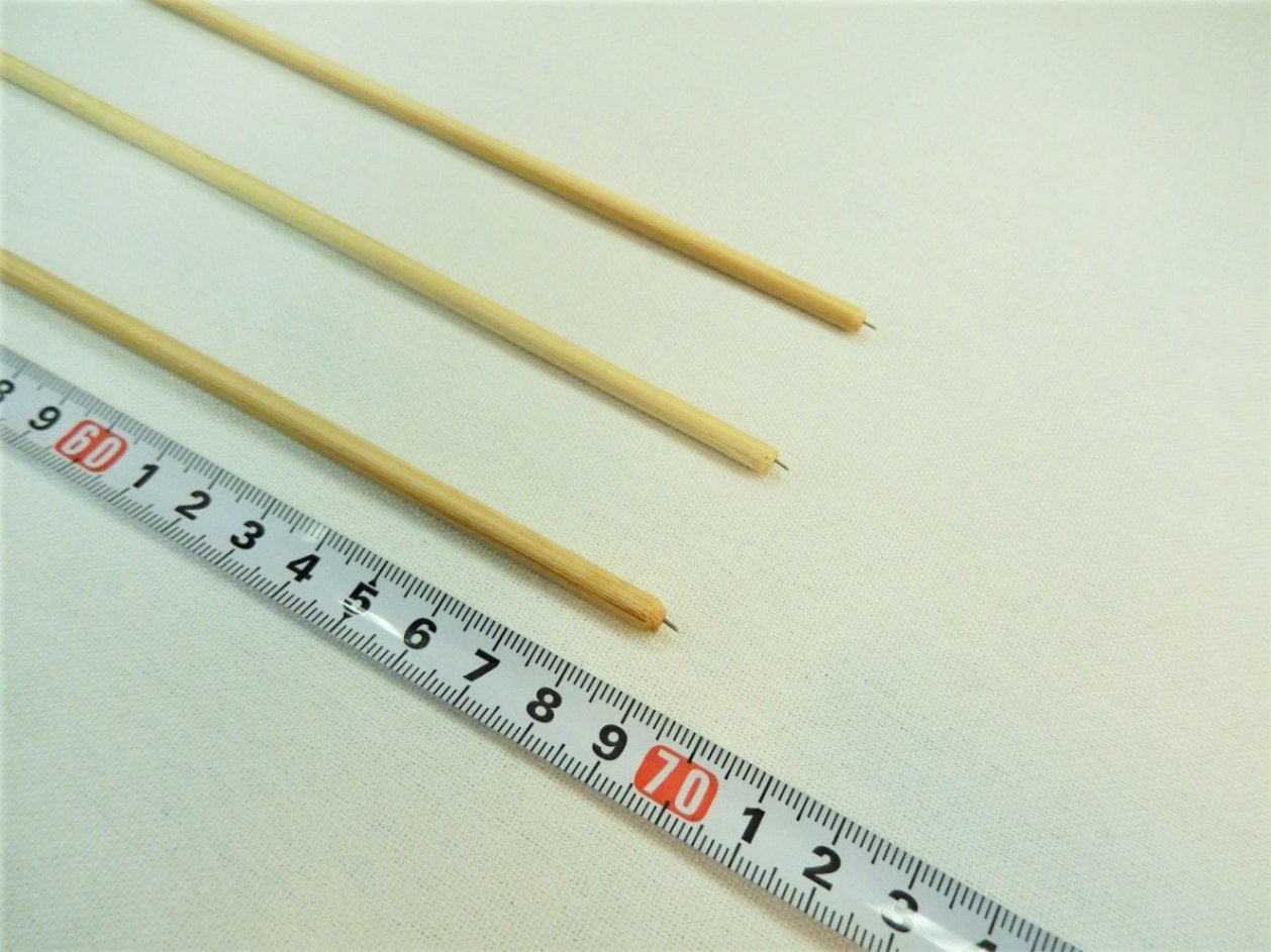 中巾伸子・太(68cm×5.0mm) 50本 Chuhaba Shinshi:thick