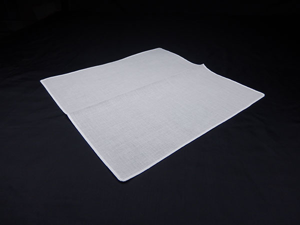 綿100％　＃80ローンハンカチ　40×40cm　100枚