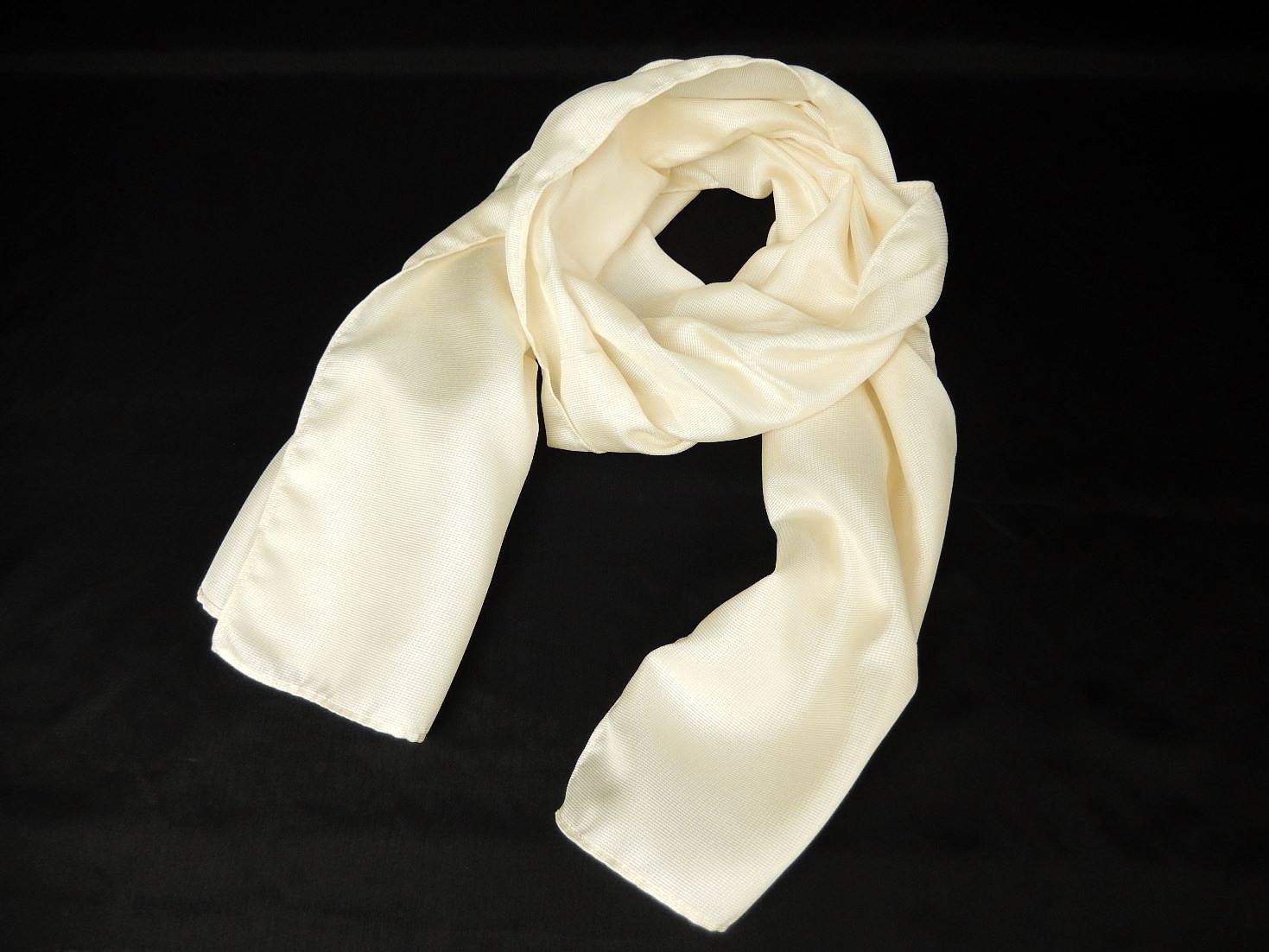 新品 ♡ メンズ 絹100% 大判179cm ストール メコンブルー カンボジア