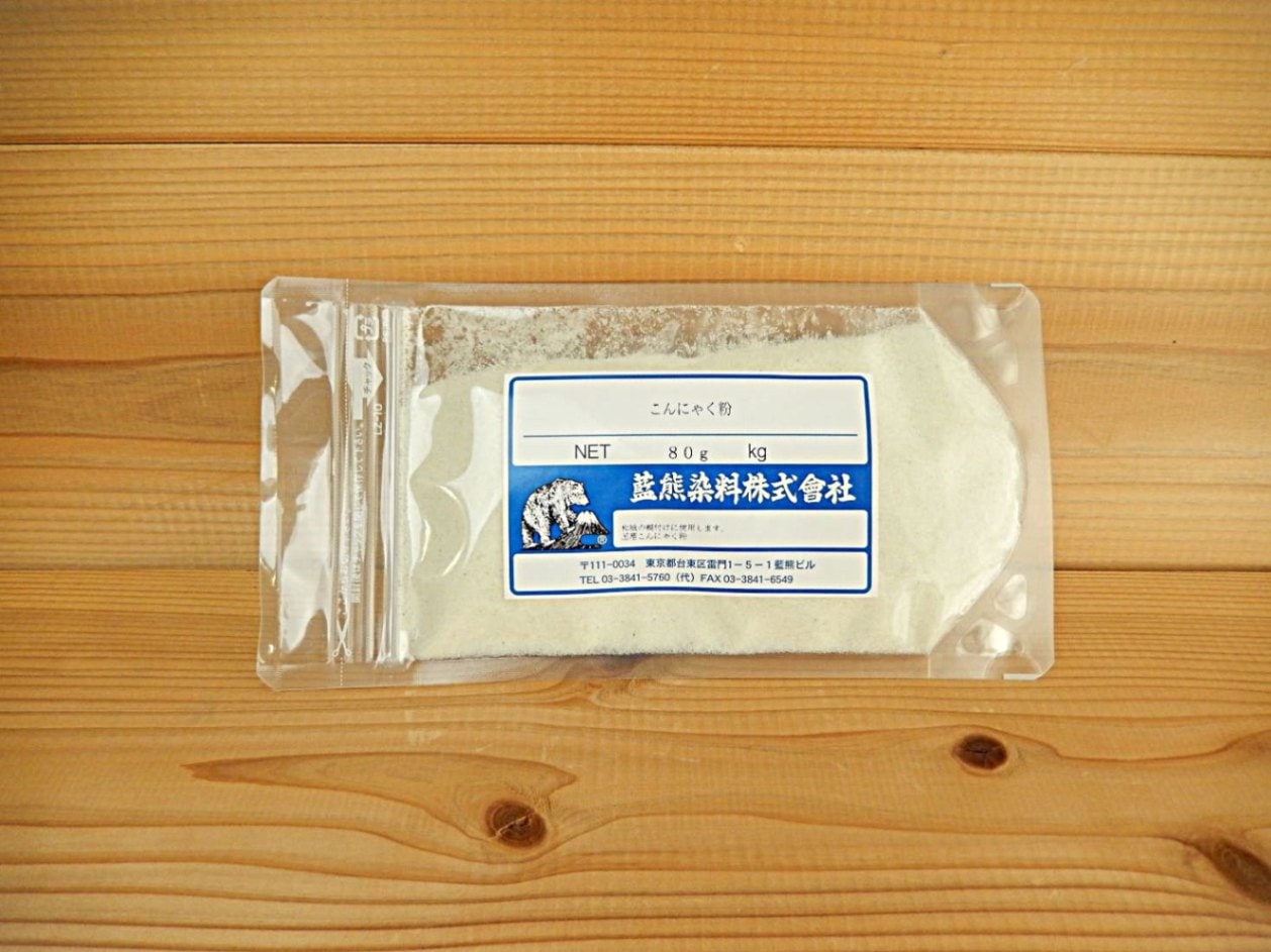 こんにゃく粉　80g
