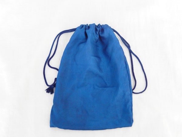 絹100%　巾着N 15×20cm 10枚