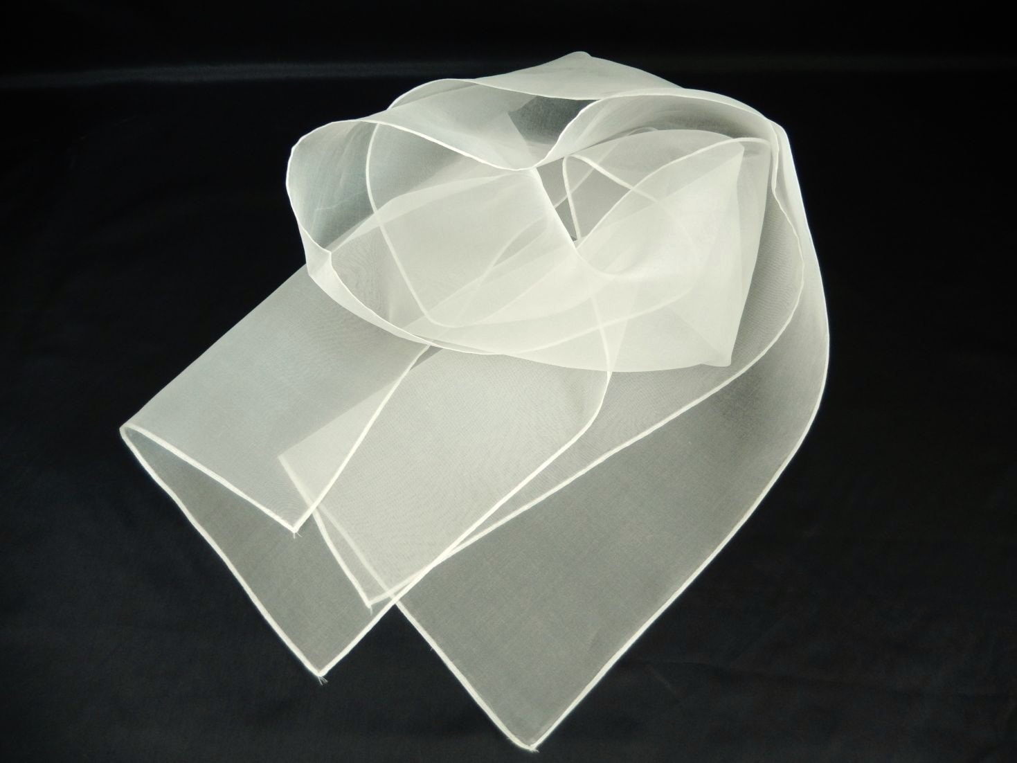 絹100% オーガンジーストール　約31×160㎝　10枚