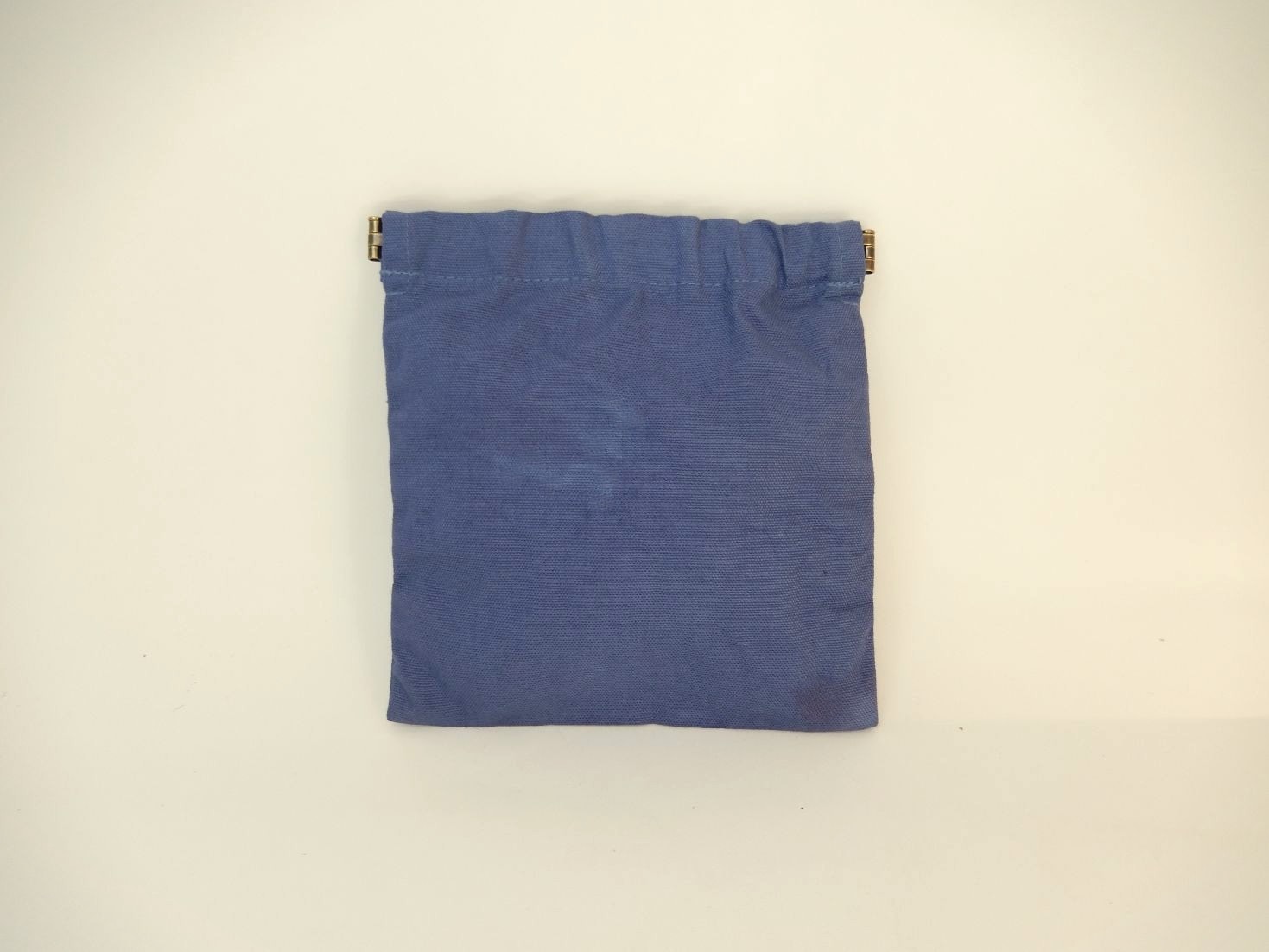 綿100%　バネポーチ　14×15㎝