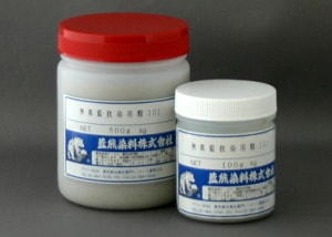 無臭藍抜染用糊101　100ｇ Odorless discharge paste 101 (for indigo dyeing )