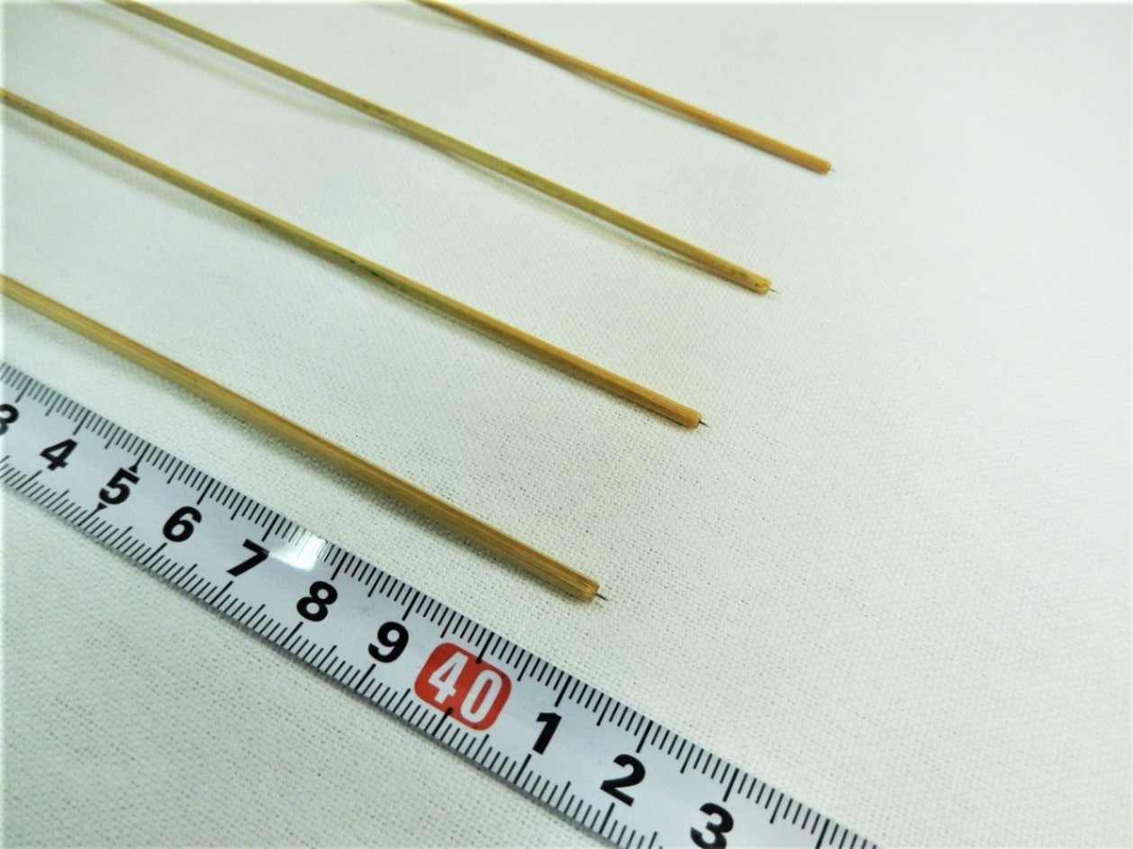 絹張伸子・太（40cm×2.6mm）　50本 Kinubari Shinshi ：thick