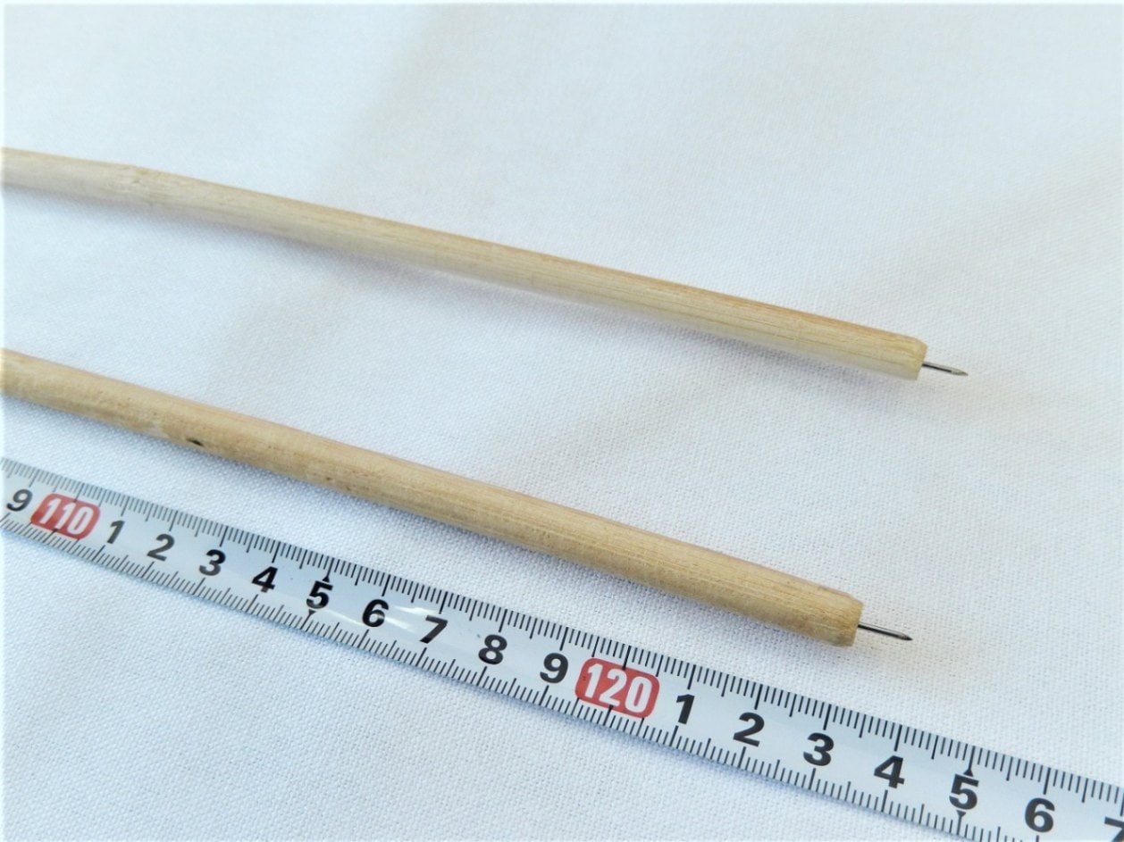 三巾伸子・太（121cm×8.0mm）　10本　Mihaba Shinshi：thick