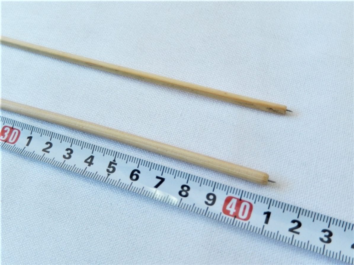 木綿伸子・太（40cm×4.5mm）　50本　Momen Shinshi：thick