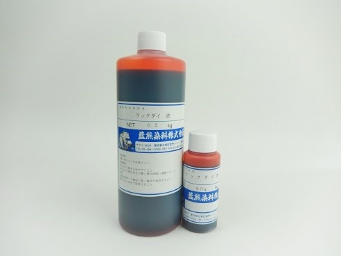 ラックダイ液　500ｇ Rakkudai  (Liquid dye of Siris Tree Lebbek)