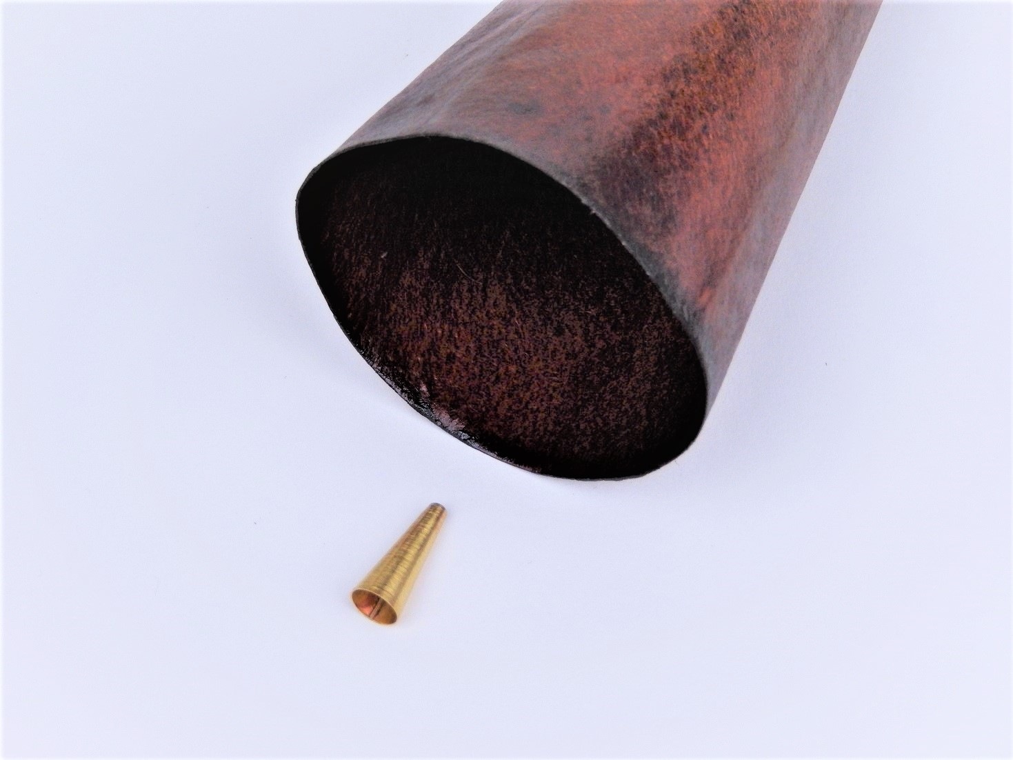 中金6号(18mm)Nakagane #6, Brass attachment for Tsutsugawa