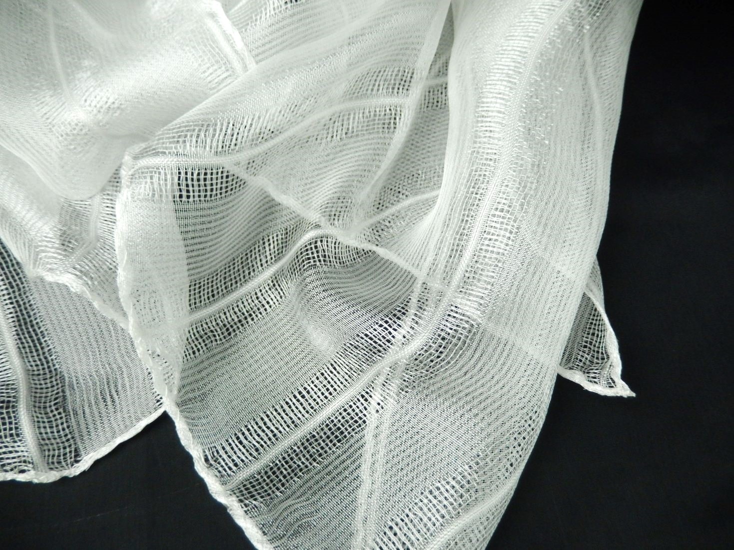 シルクレーヨン　ノベルティストライプストール　L　　　　　約60×180㎝　10枚