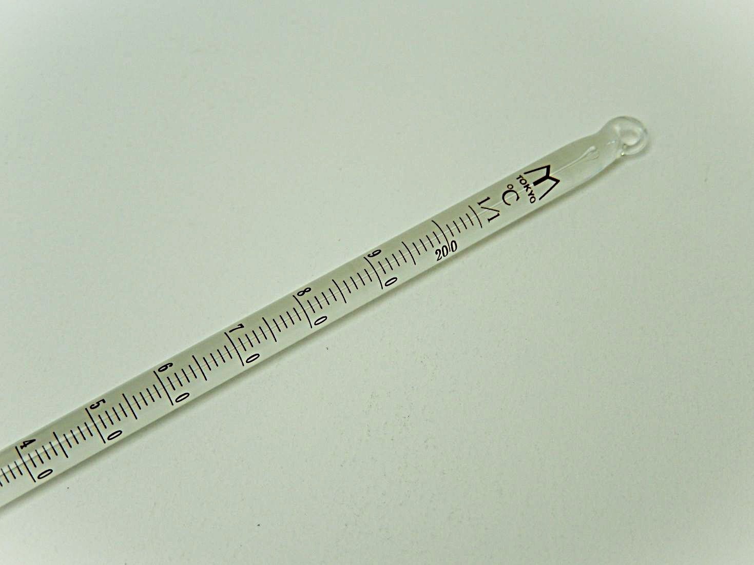 温度計（アルコール）　200℃