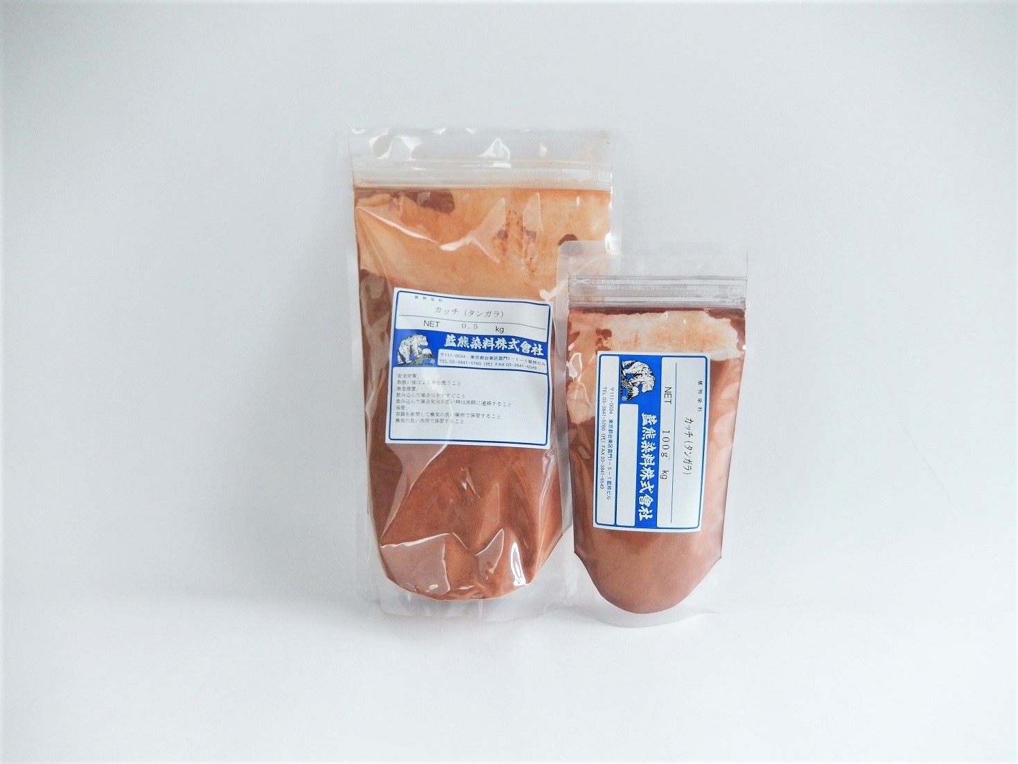 カッチ（タンガラ）＜粉末＞　500ｇ　Cutch `Tangara '  (Bruguiera,Mangrove tree bark extract)