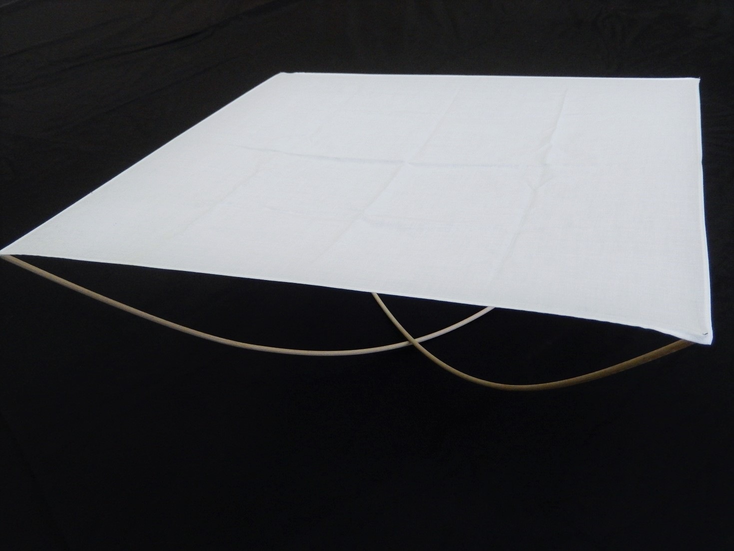 ハンカチ伸子 （75cm×4mm）　10本　Handkerchief Shinshi：Diagonally