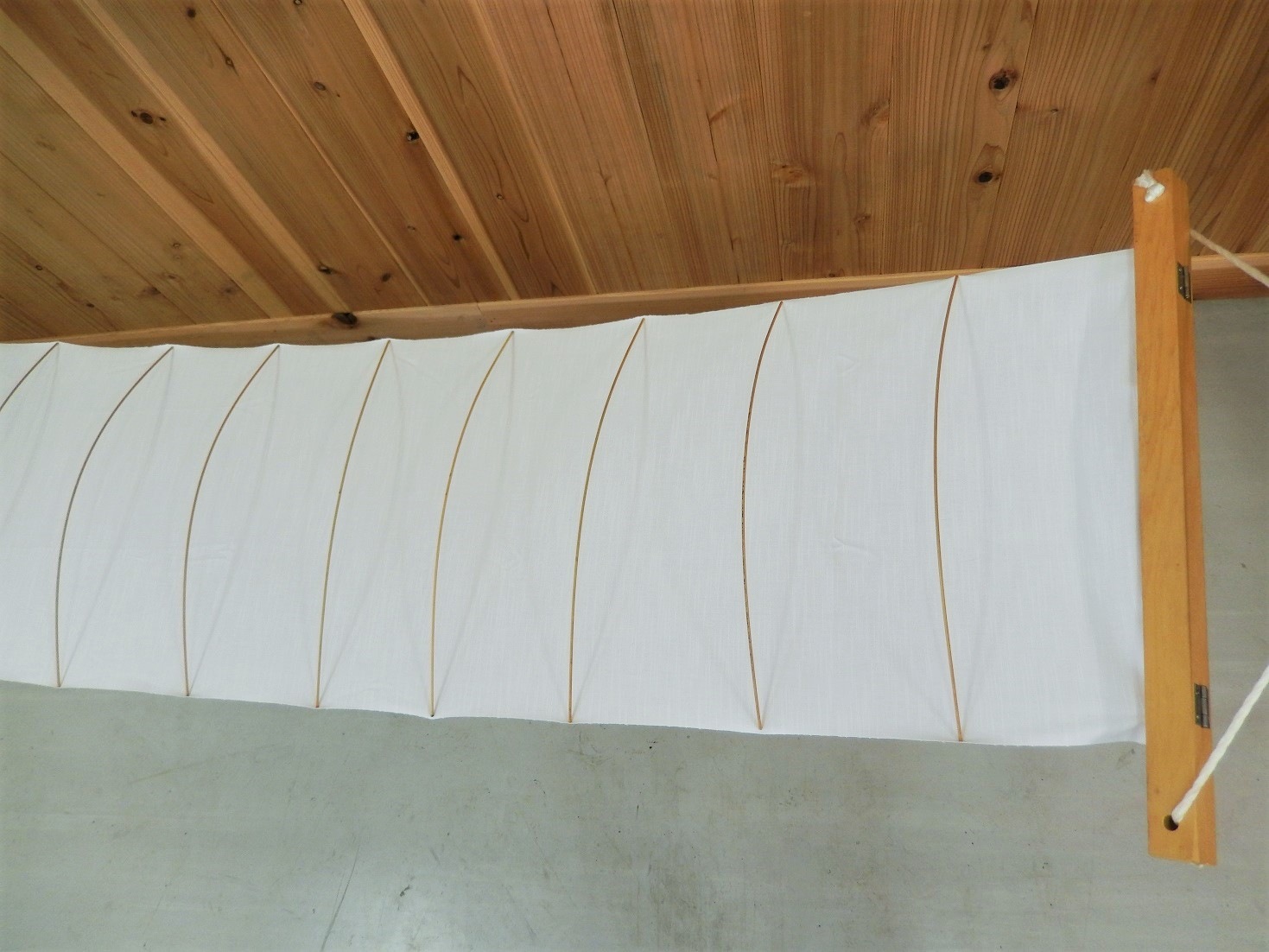 ハンカチ伸子 （75cm×4mm）　10本　Handkerchief Shinshi：Diagonally