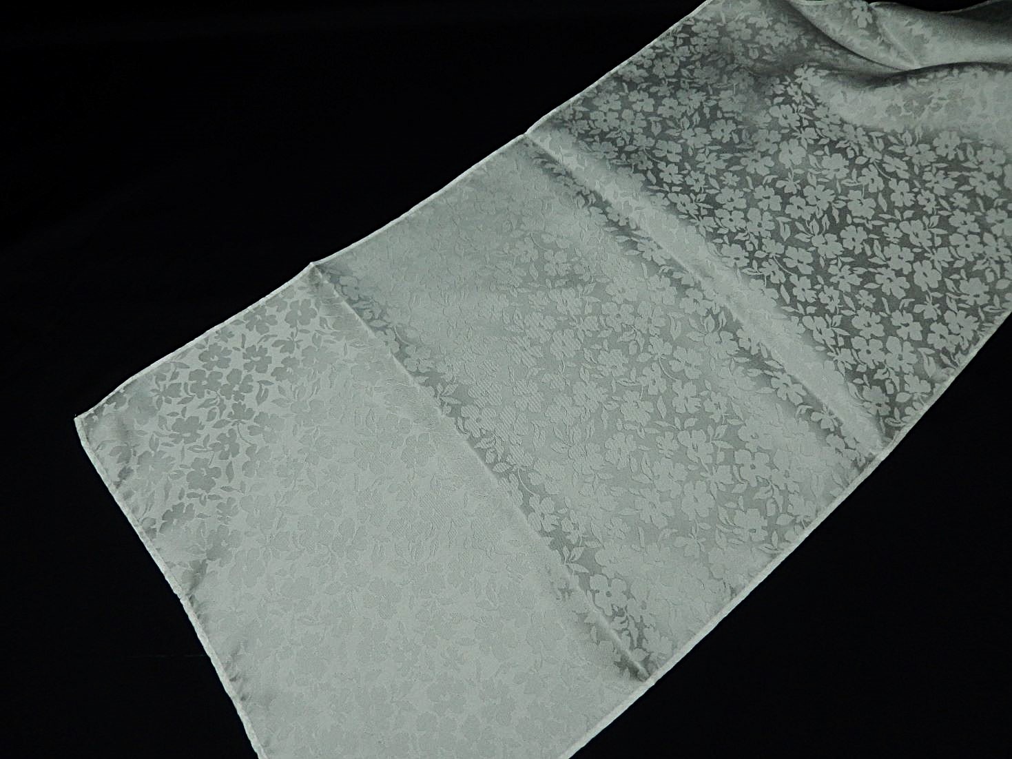 絹100％ネモスフラワープチストール　約29×130㎝　10枚